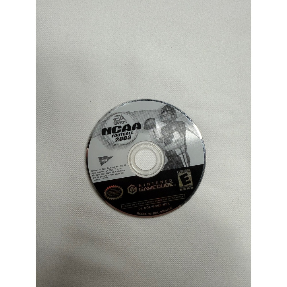 NCAA Football 2003 Nintendo GameCube Game Disc Only EA Sports